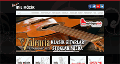 Desktop Screenshot of idilmuzik.com