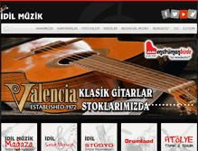 Tablet Screenshot of idilmuzik.com